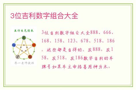 最吉利的数字